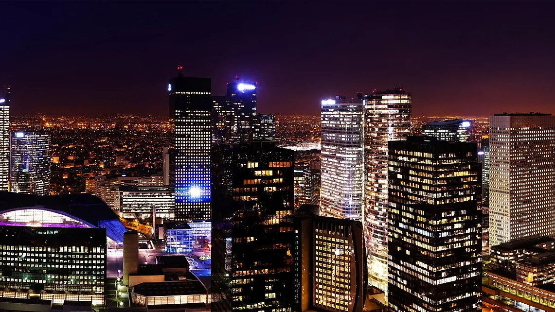 The Paris skyline